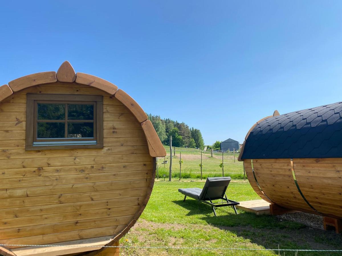 Andrella Auszeithof - Schlaferlebnis Im Holzfass Hotel Friedersbach Exterior foto