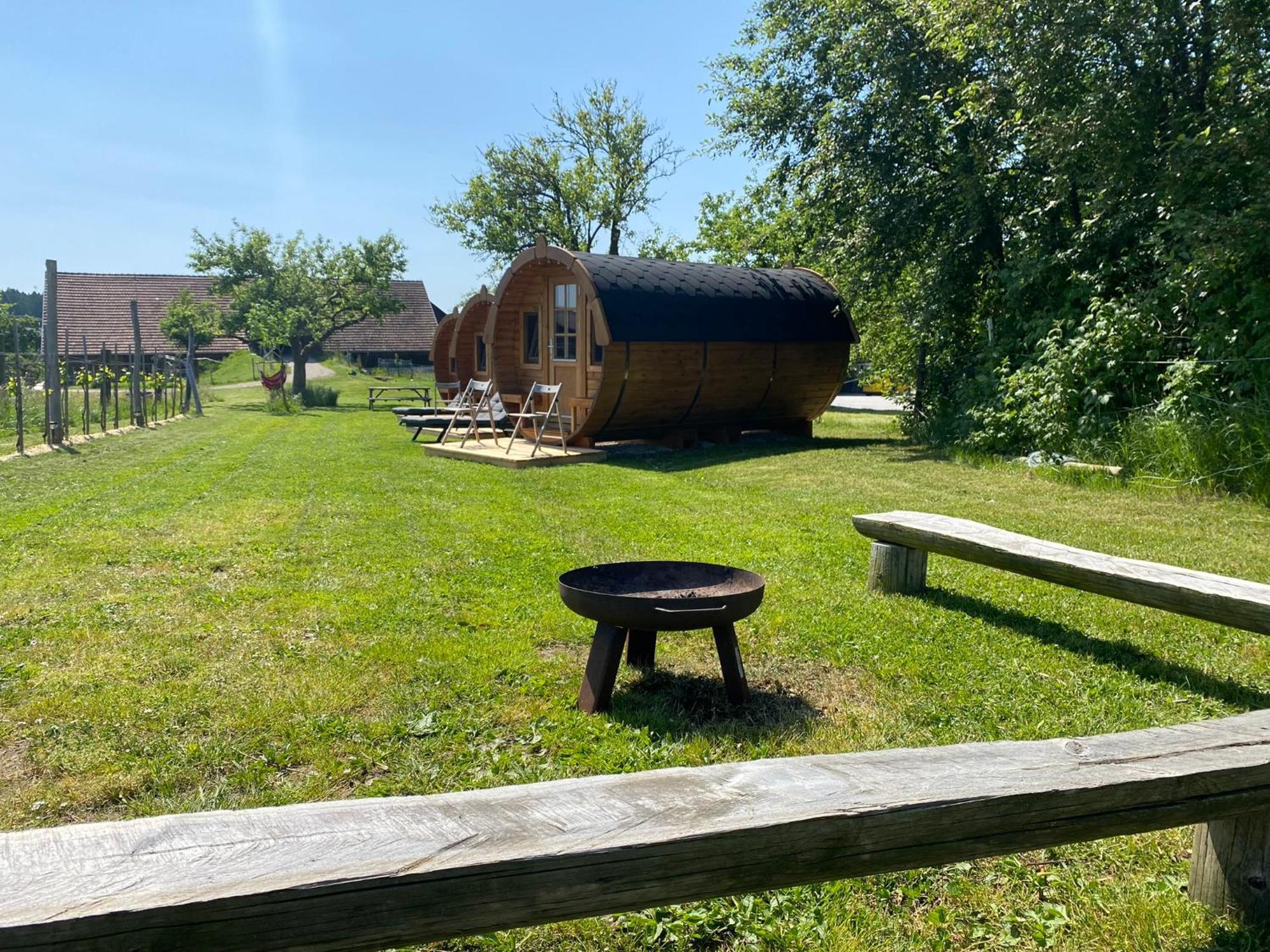 Andrella Auszeithof - Schlaferlebnis Im Holzfass Hotel Friedersbach Exterior foto